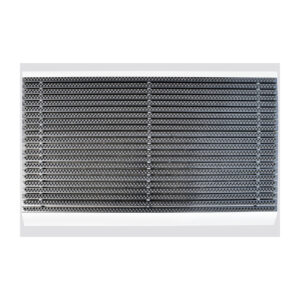 Brushlines Yuvarlak Fırçalı Alüminyum Paspas