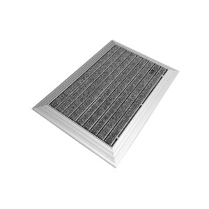 Artlines 20 Mm 45X70 Rip Halı Yüzeyli Alüminyum Paspas